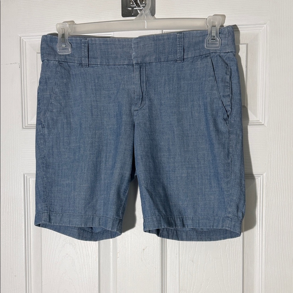 J. Crew Light Blue Women's Bermudas